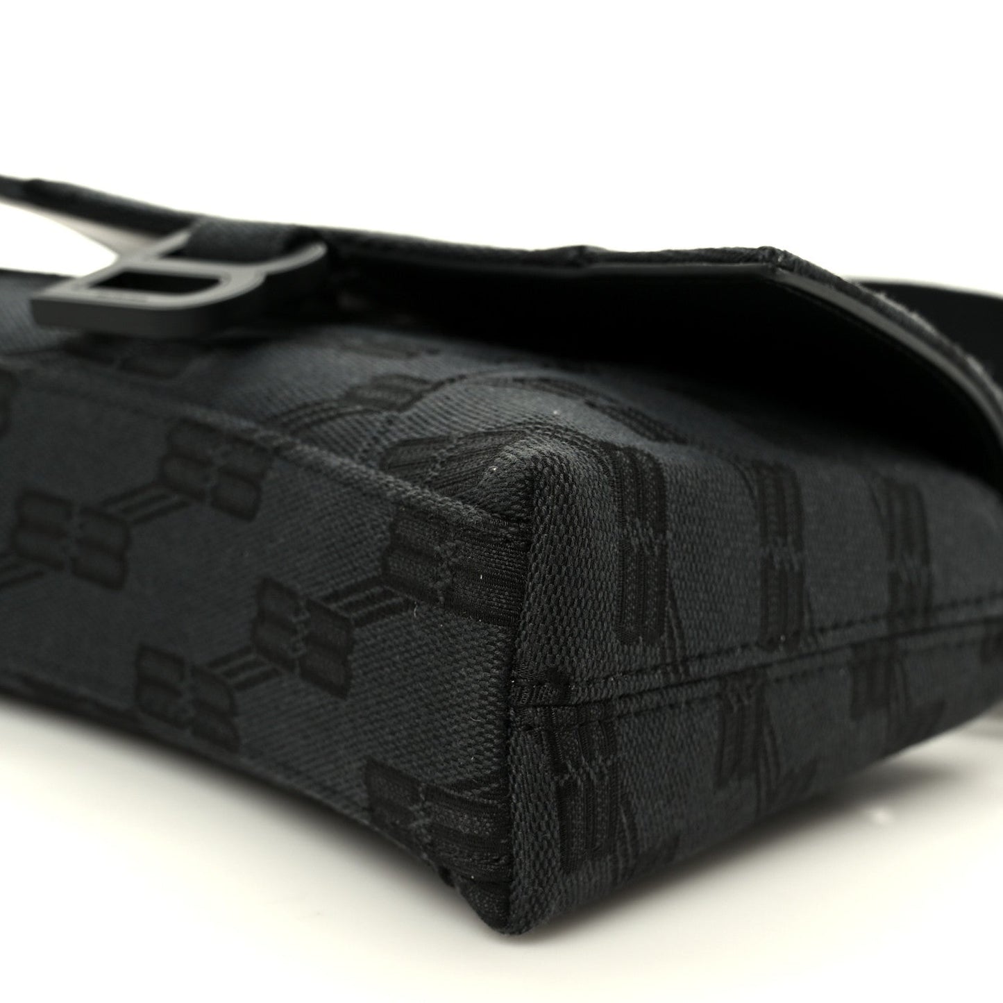 BB Jacquard Monogram XSS Downtown Shoulder Bag Black