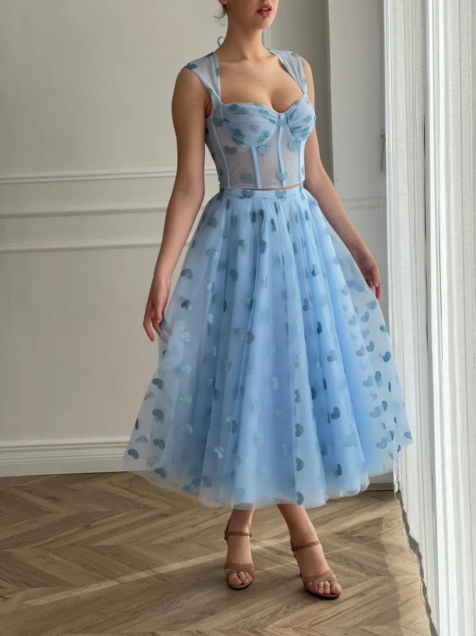 Chic Sleeveless Sweetheart A-Line Prom Dress