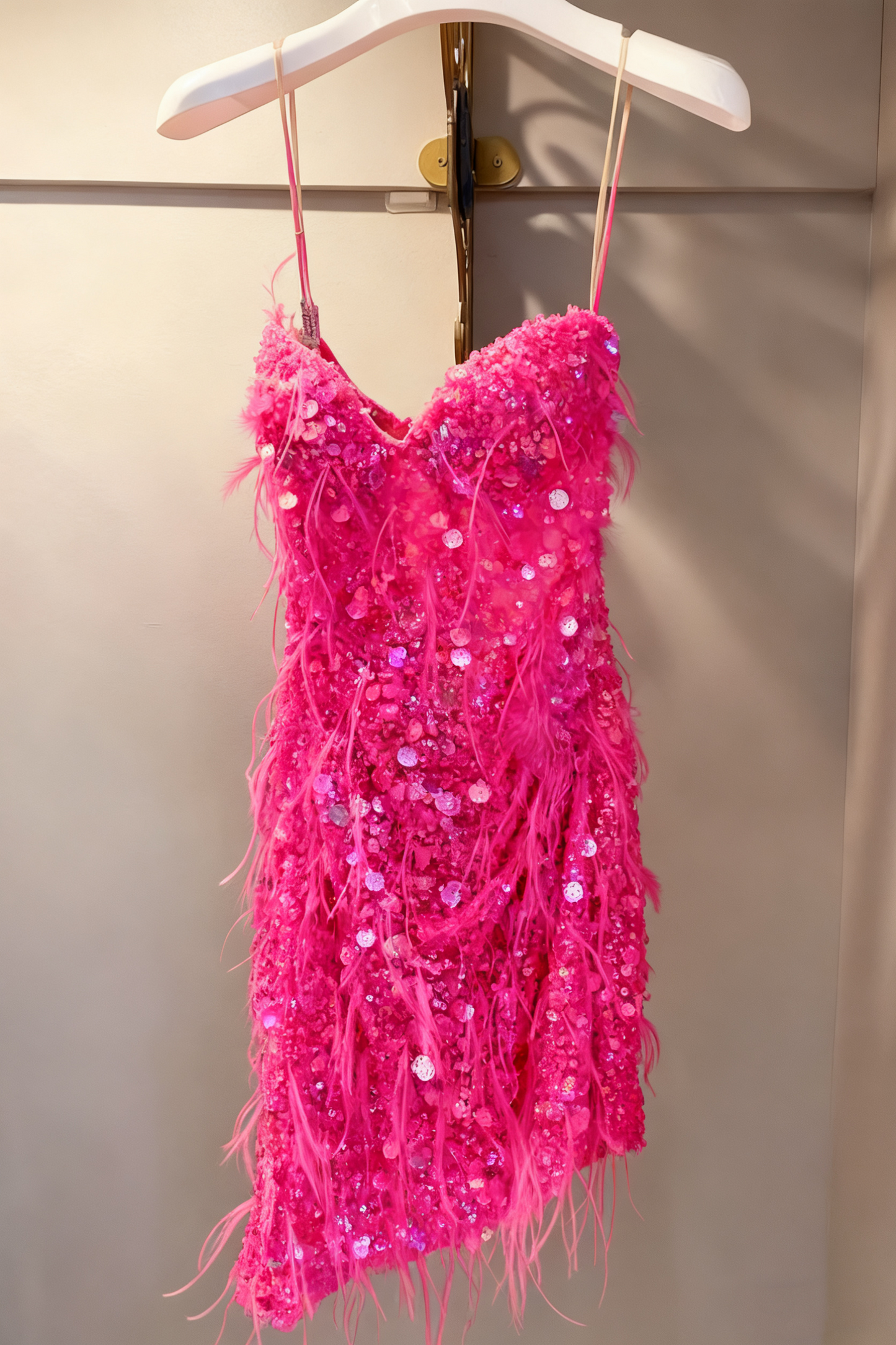 Sequin prom dresses, sheath short prom dresses fg1195