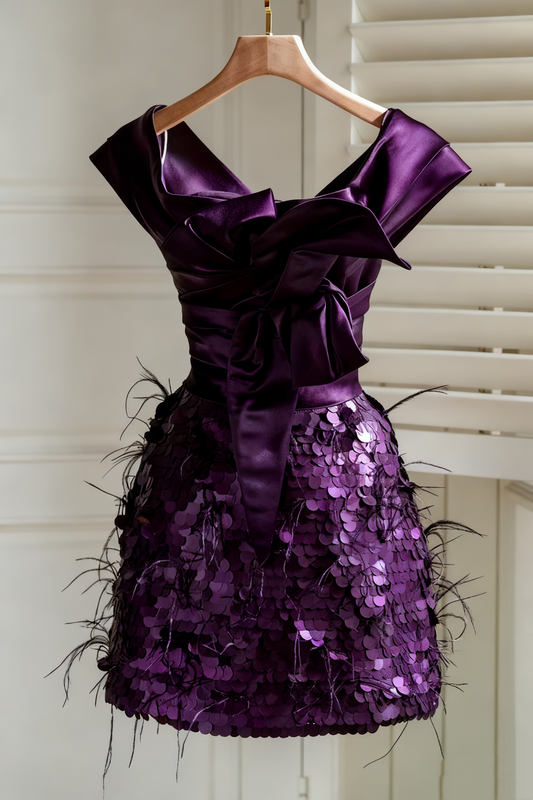 Black Short Party Dress Homecoming Dress fg2318