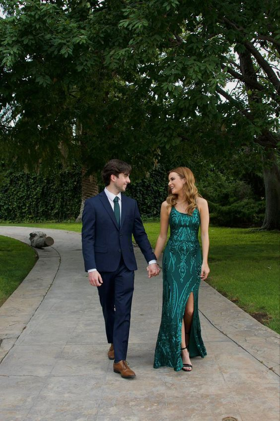 New arrive green prom dress Evening Gown Long Prom Dresses      fg3201