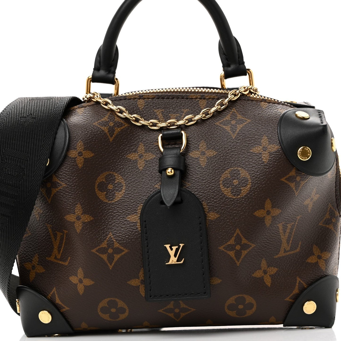 Monogram Petite Malle Souple Black
