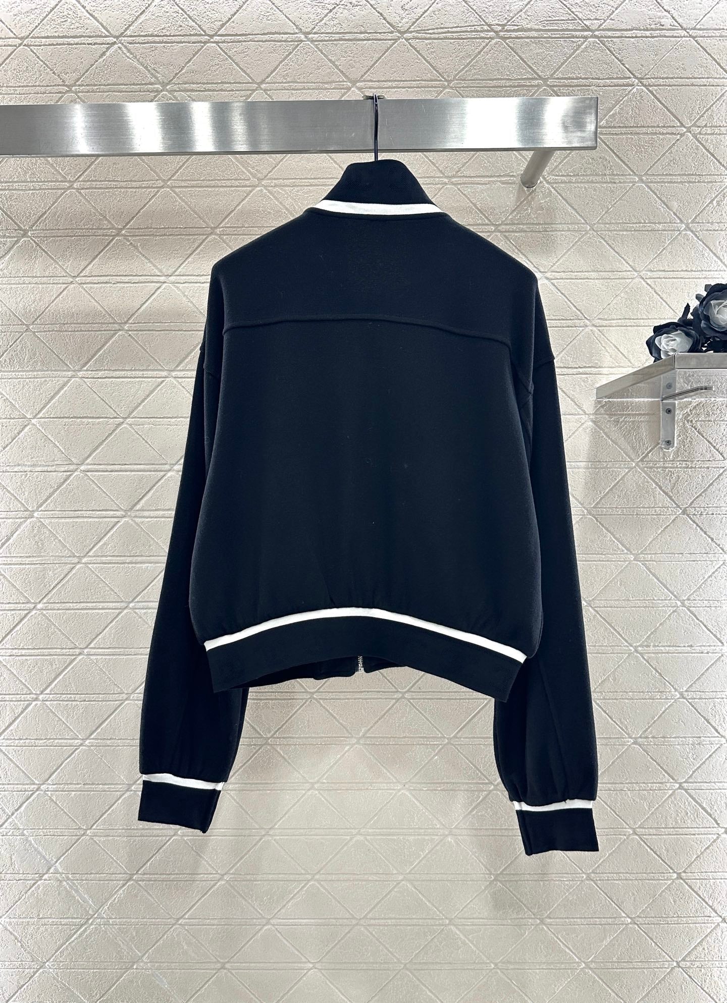 CC 25 Jacket and Pants Set Black Viscose and Polyester