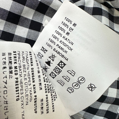 MIU 25S PLAID PINAFORE DRESS 264712