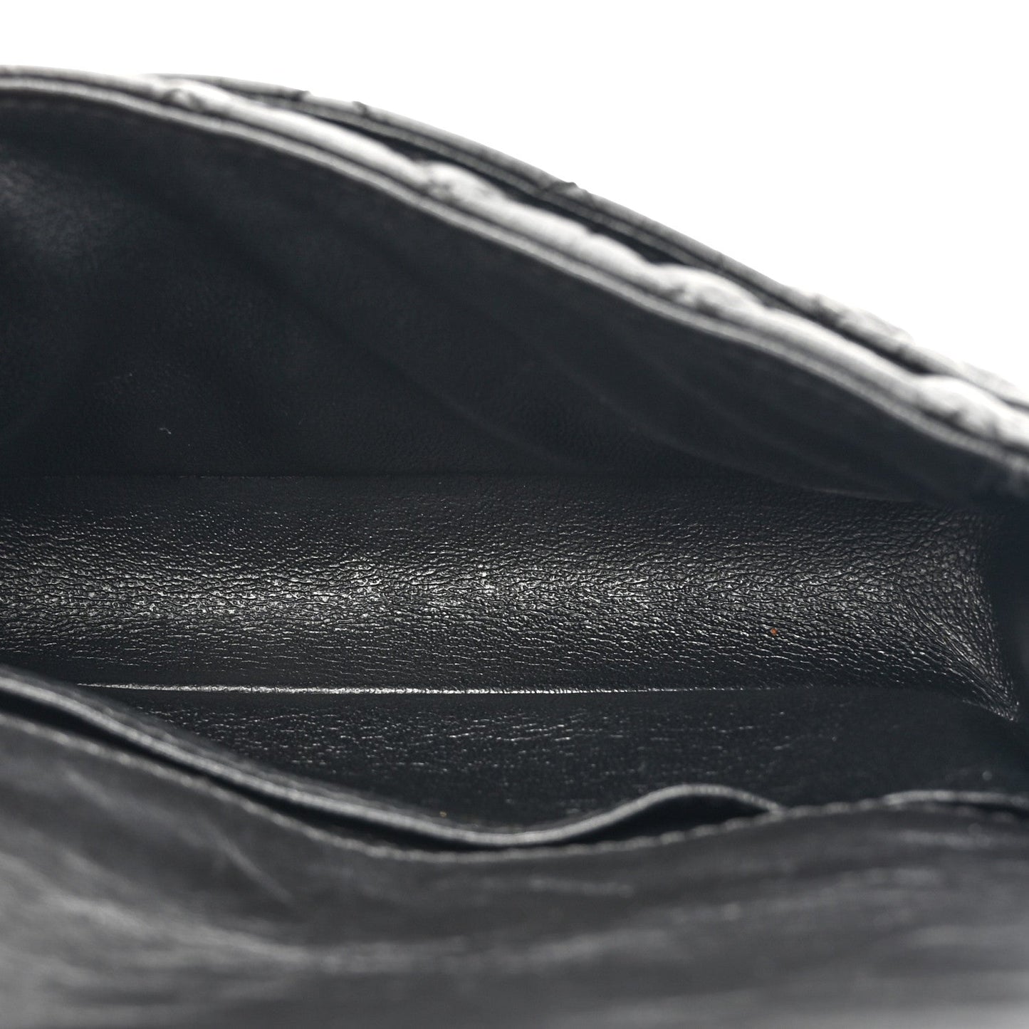 Aged Calfskin Quilted 2.55 Reissue Flap Belt Bag Clutch Black