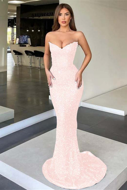 Sexy Long Sleeves Mermaid Prom Dress Black Online