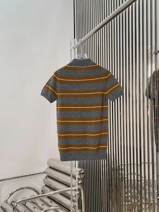 MIUMIU KNIT POLO SHIRT STYLE 778