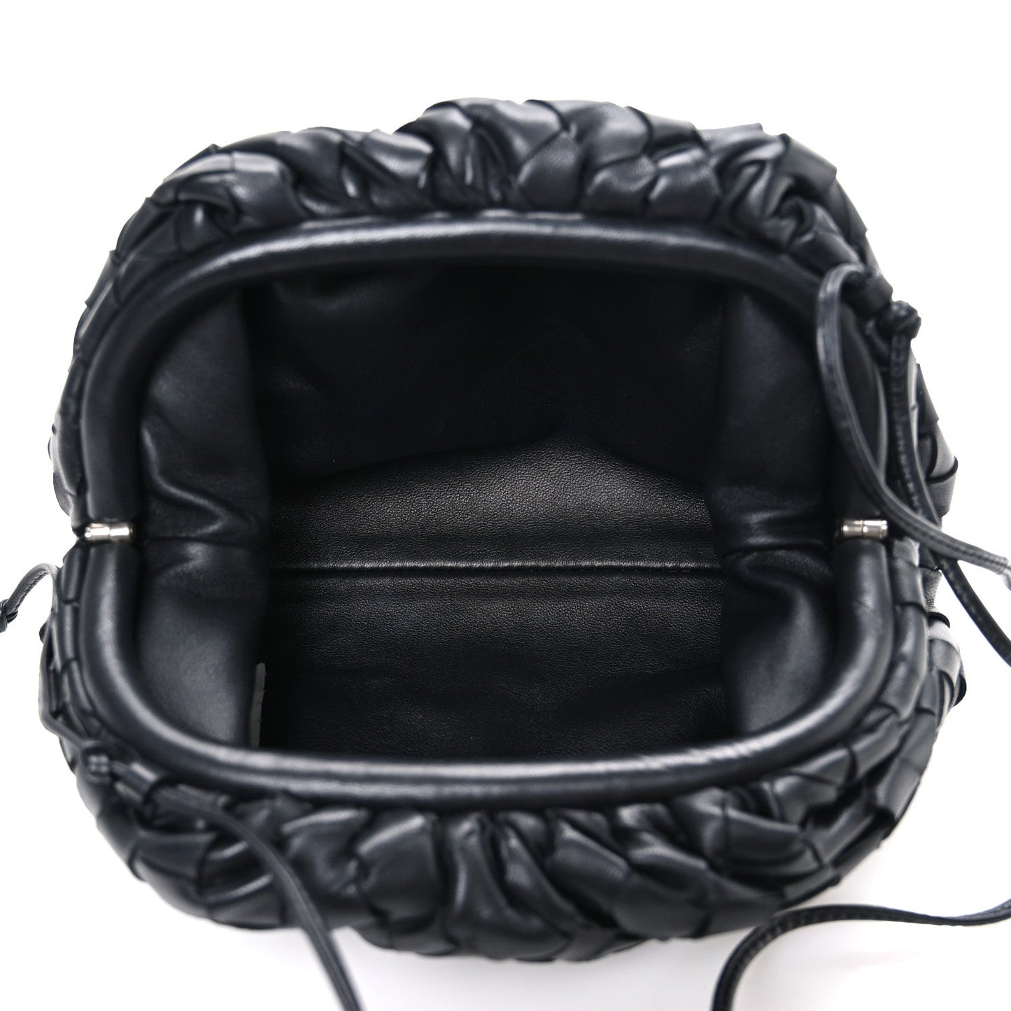 Nappa Intrecciato The Mini Pouch Black