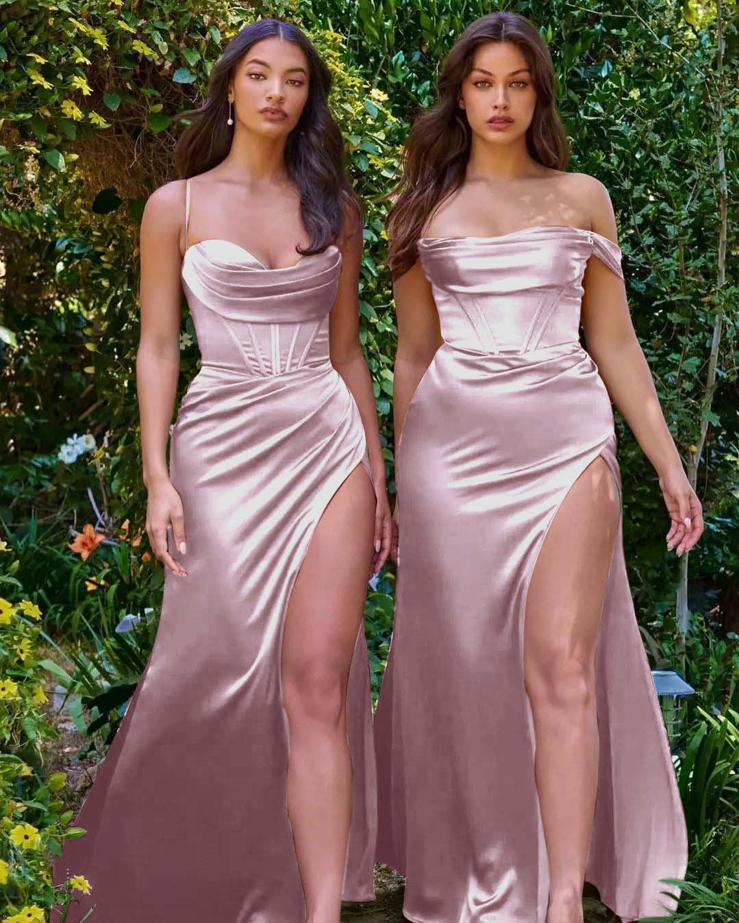 Stunning Slim Sleeveless Prom Dress With Split
