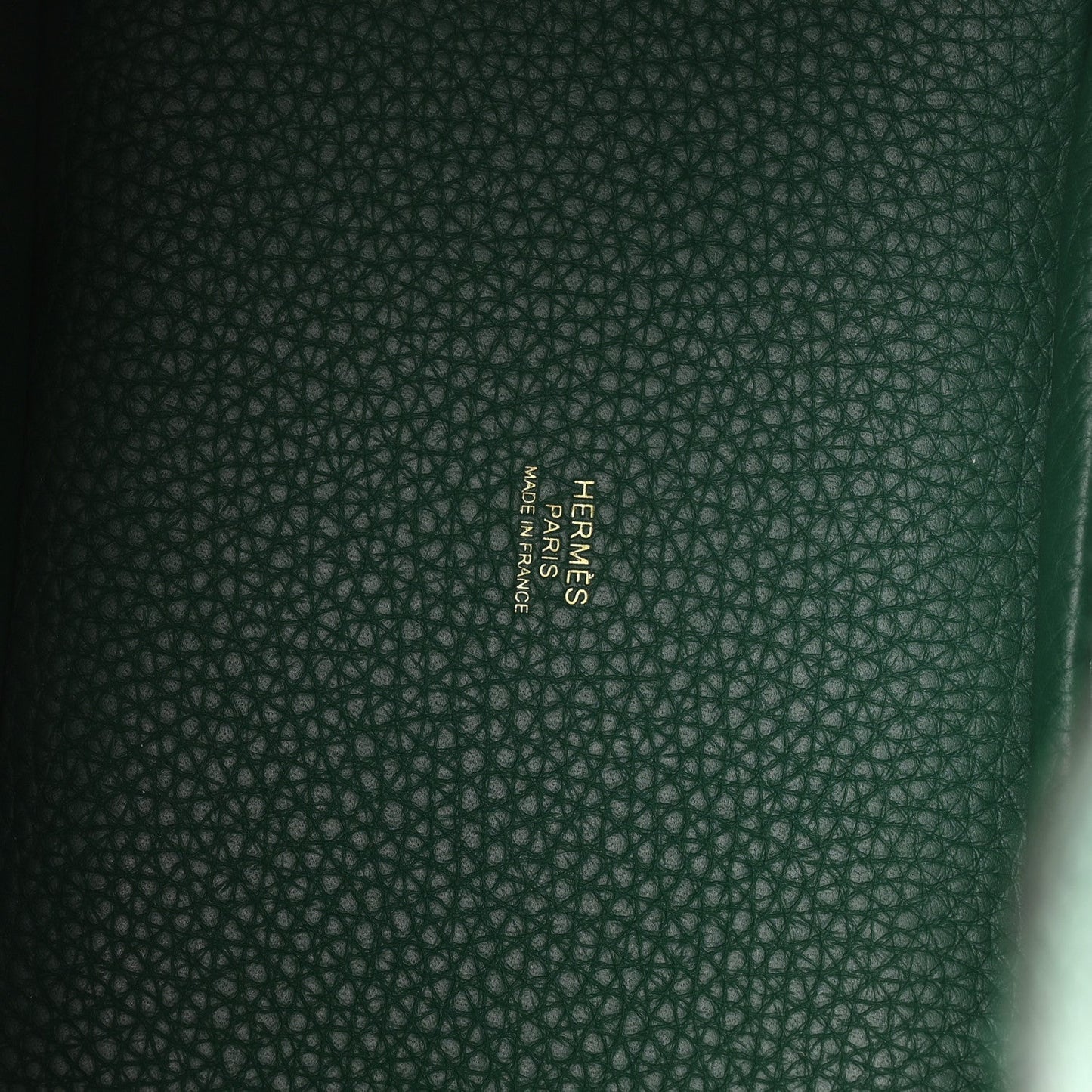 Taurillon Clemence Swift Eclat Picotin Lock 18 Vert Moyen Vert Peppermint
