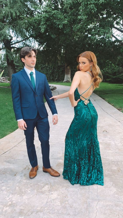 New arrive green prom dress Evening Gown Long Prom Dresses      fg3201