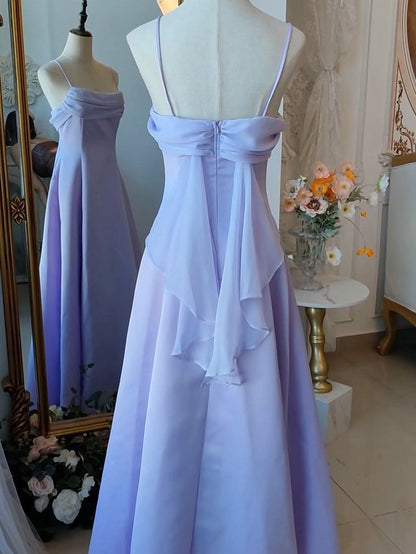 Vintage Spaghetti Straps Gown Elegant Prom Dresses      fg7303