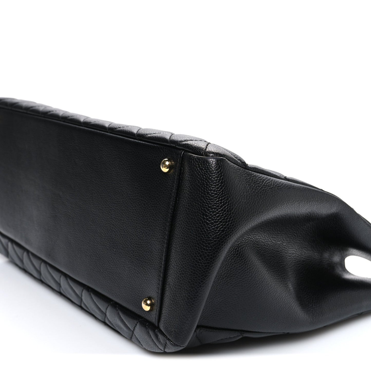 Caviar Quilted XL Grand Shopping Tote GST Black