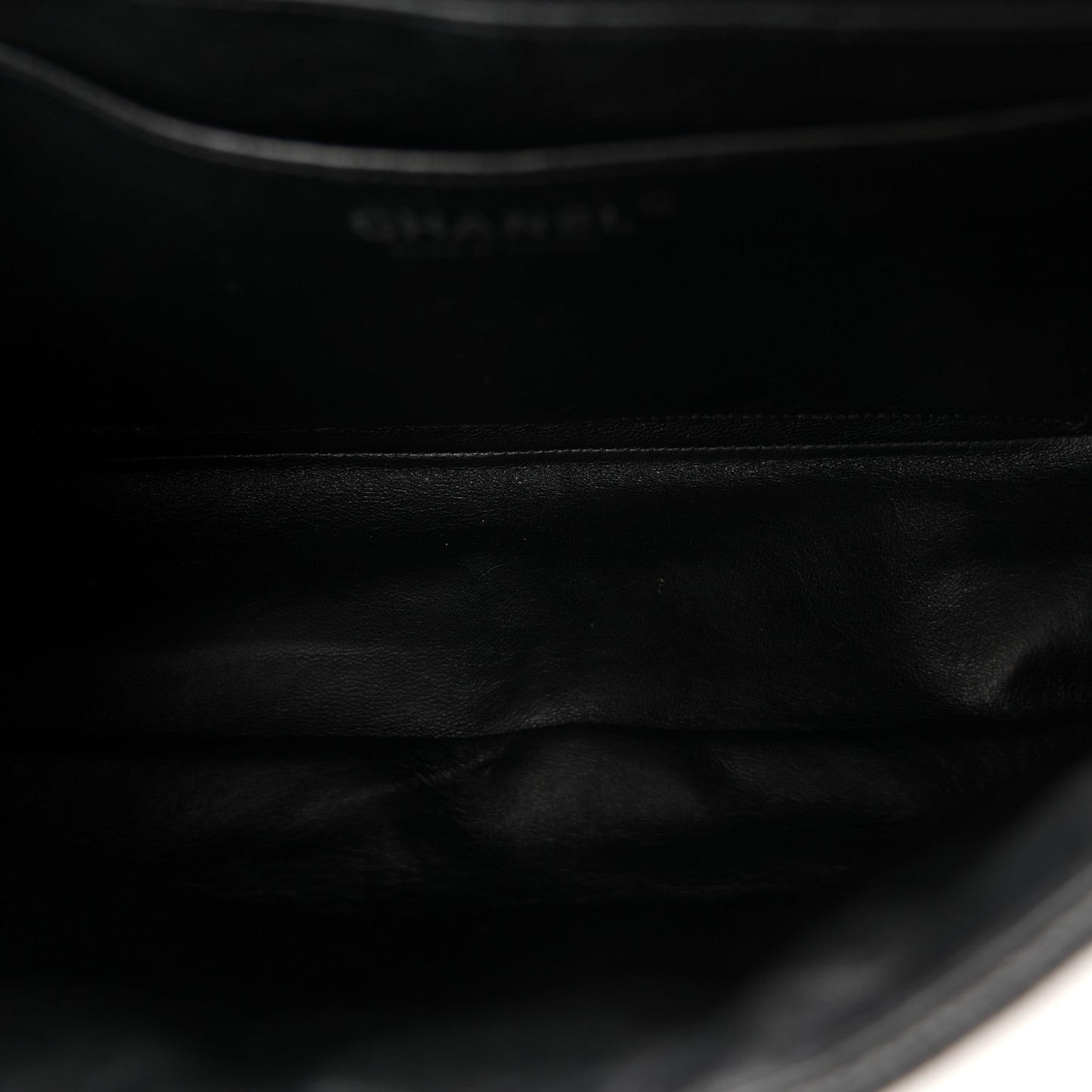 Caviar Quilted Jumbo Single Flap Black