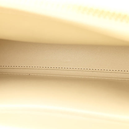 Satinated Calfskin Small 16 Top Handle Bag Limestone