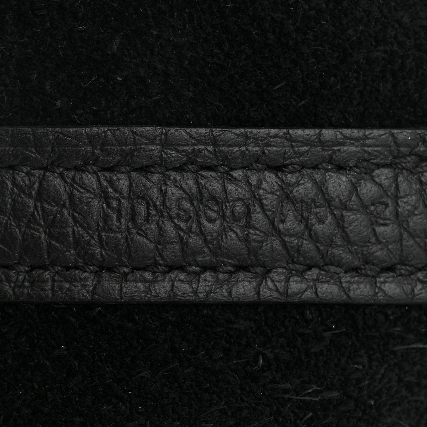 Taurillon Clemence Picotin Lock 22 MM Black