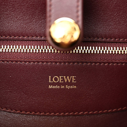 Supple Calfskin Small Madrid Bag Dark Burgundy