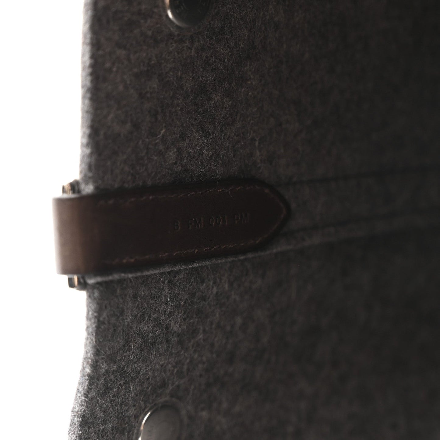 Felt Sac De Pansage Groom Bag Acier