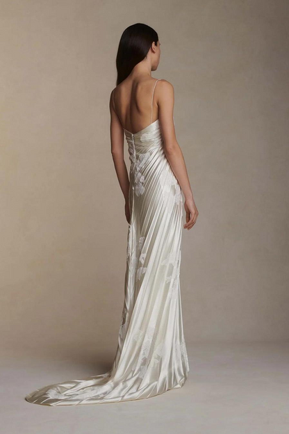 Fashion Chic Spaghetti Straps Prom Dress