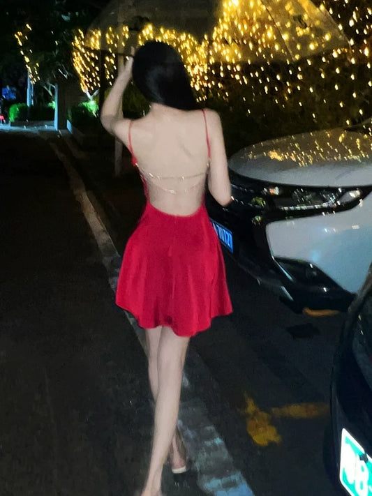 Sexy Red Short Evening Dress Cocktail Dresses Short Birthday Party Dress   fg7889