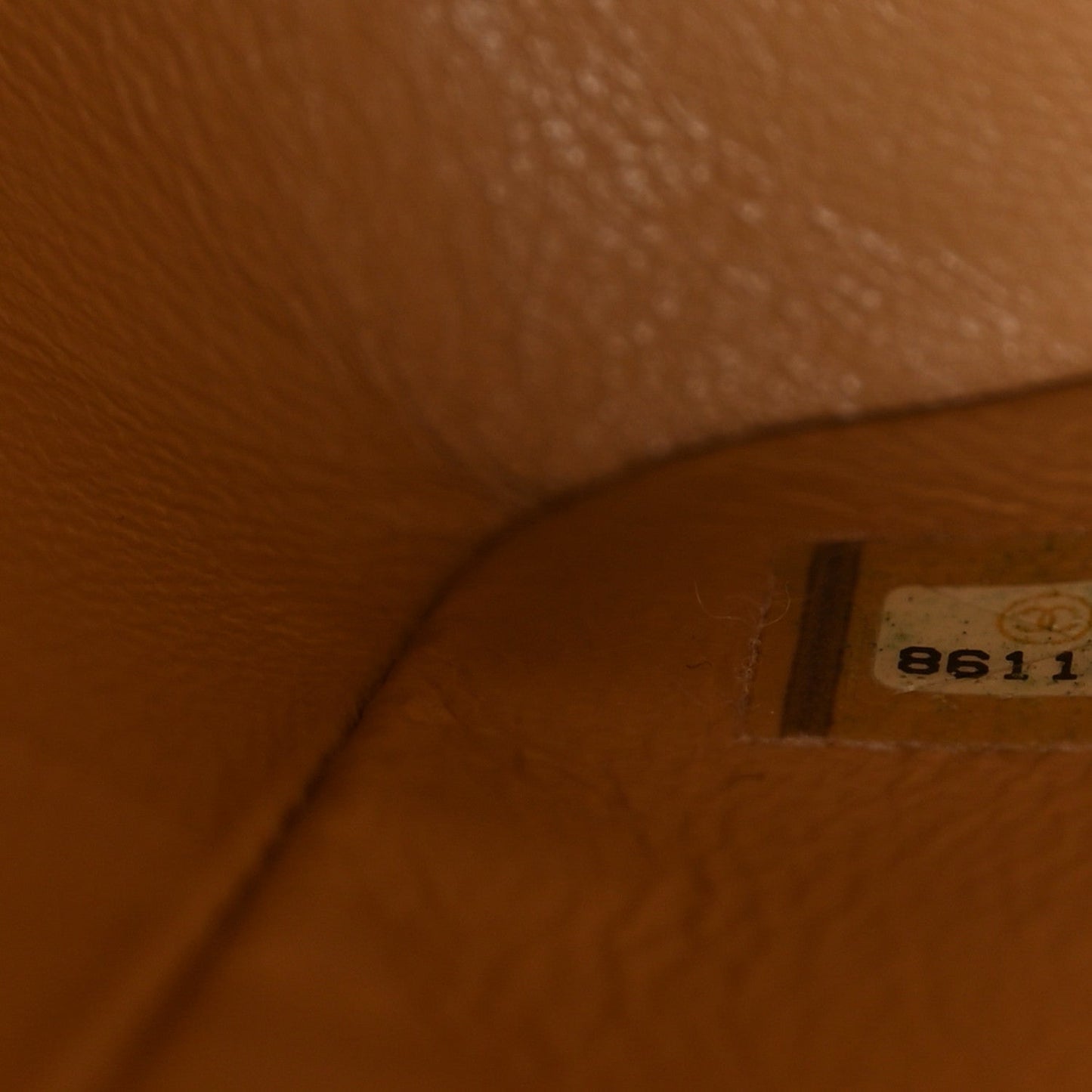 Caviar Quilted XL Jumbo Single Flap Beige