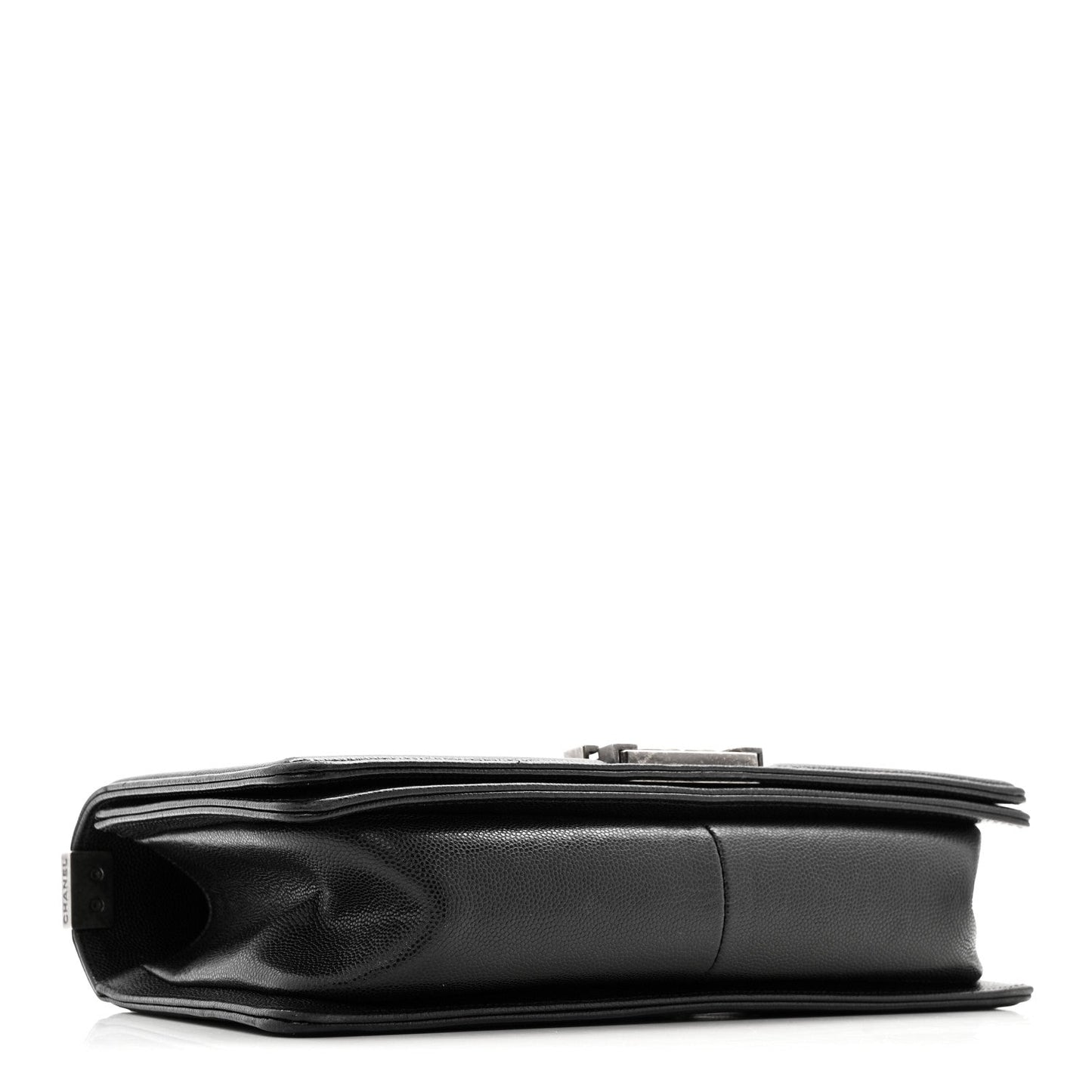 Caviar Quilted Medium Boy Flap Black