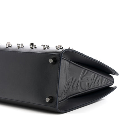Nappa Irise Spikes Loubinthesky Medium Paloma Zaffiro