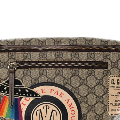 GG Supreme Monogram Courrier Belt Bag Beige New Acero
