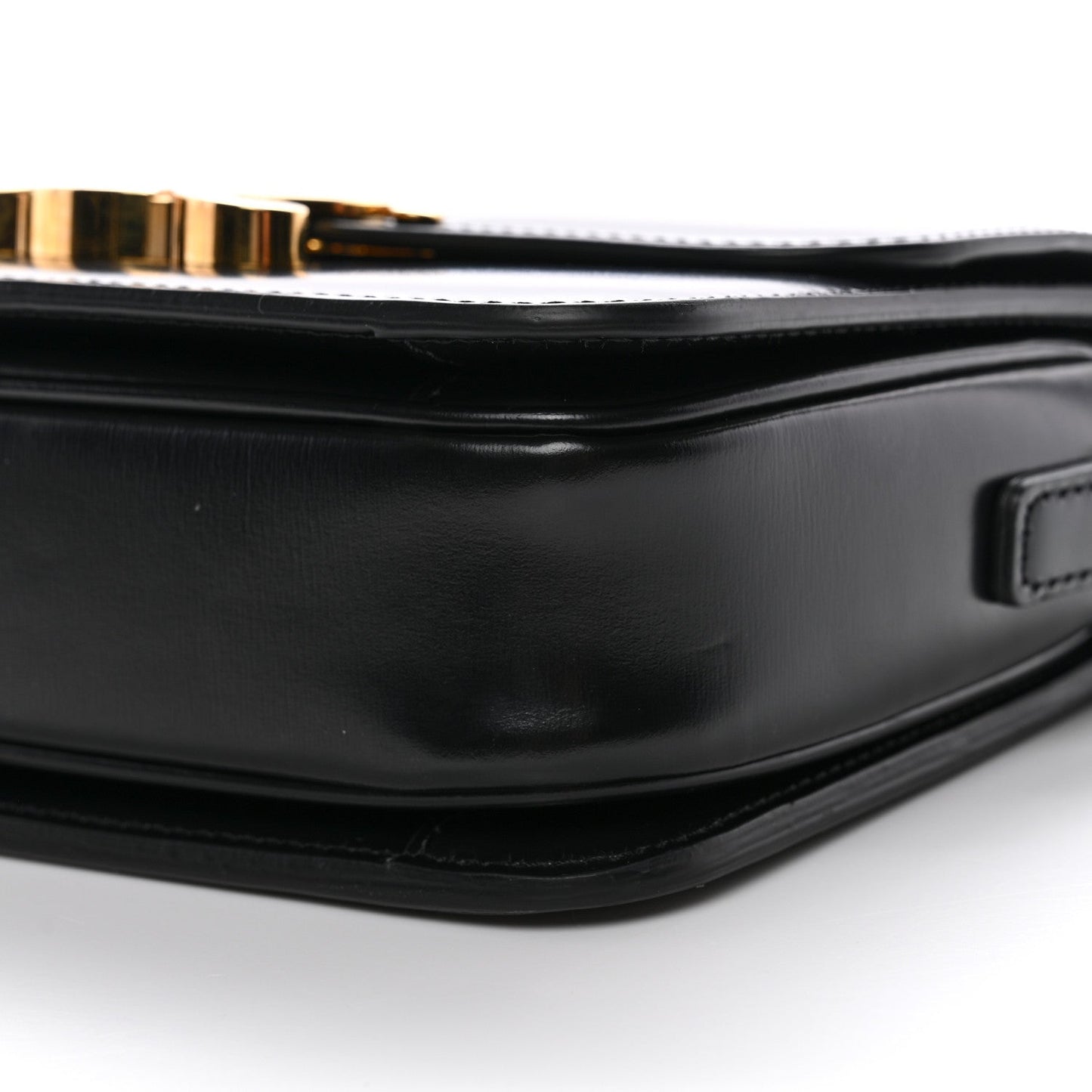 Shiny Calfskin Teen Triomphe Black