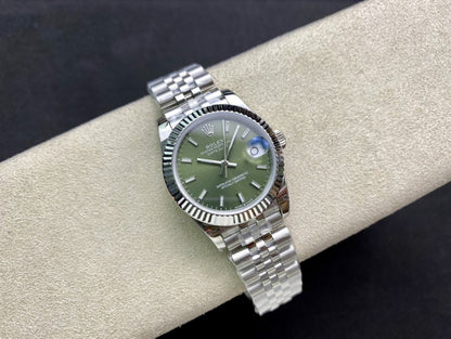 DATEJUST 41MM STAINLESS STEEL KHAKI DIAL