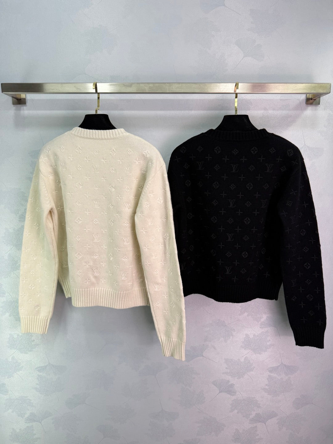 LV 25FW All-Over Print Sweater Cashmere 297069