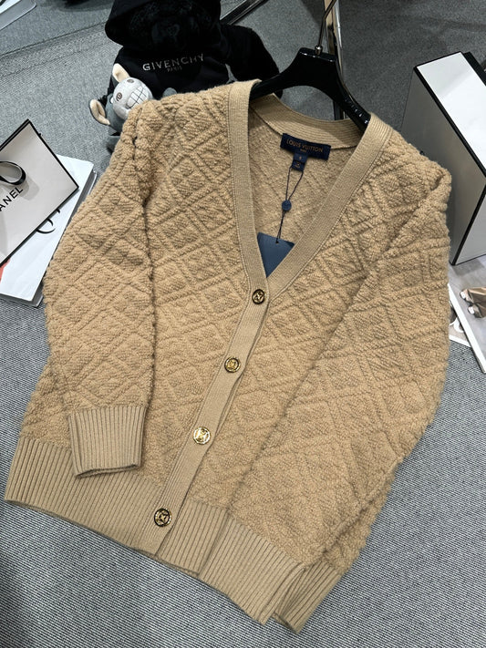LV 26 Wool Knit Cardigan 800128