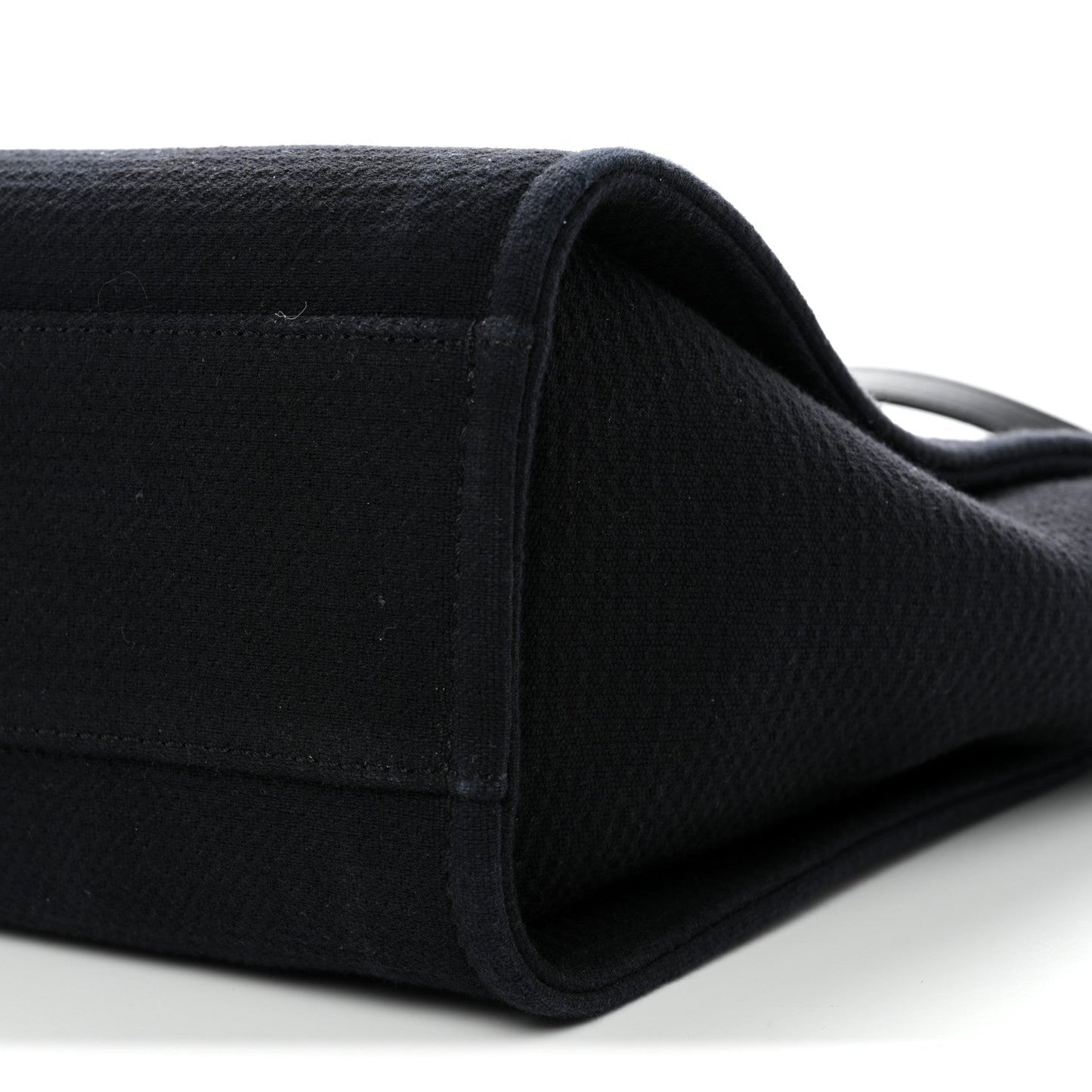 Mixed Fibers Small Deauville Tote Black
