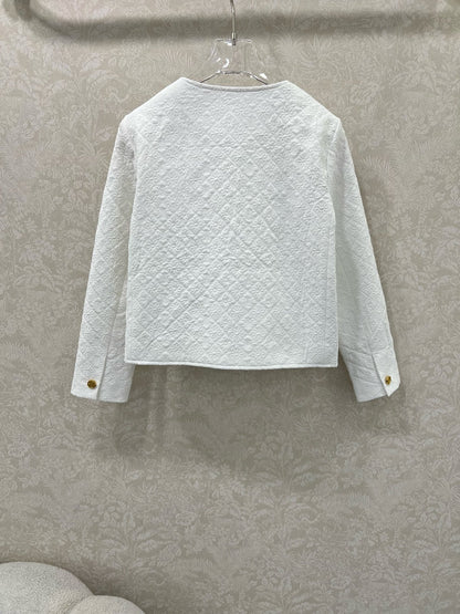 Celine 25 Jacquard Cotton Twill Jacket 292272