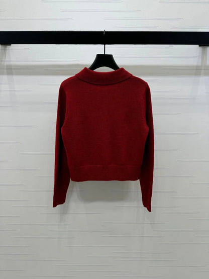 MIUMIU POLO KNIT SWEATER STYLE 749