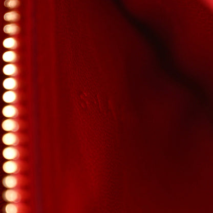 Smooth Calfskin Small Classic Box Flap Bag Red
