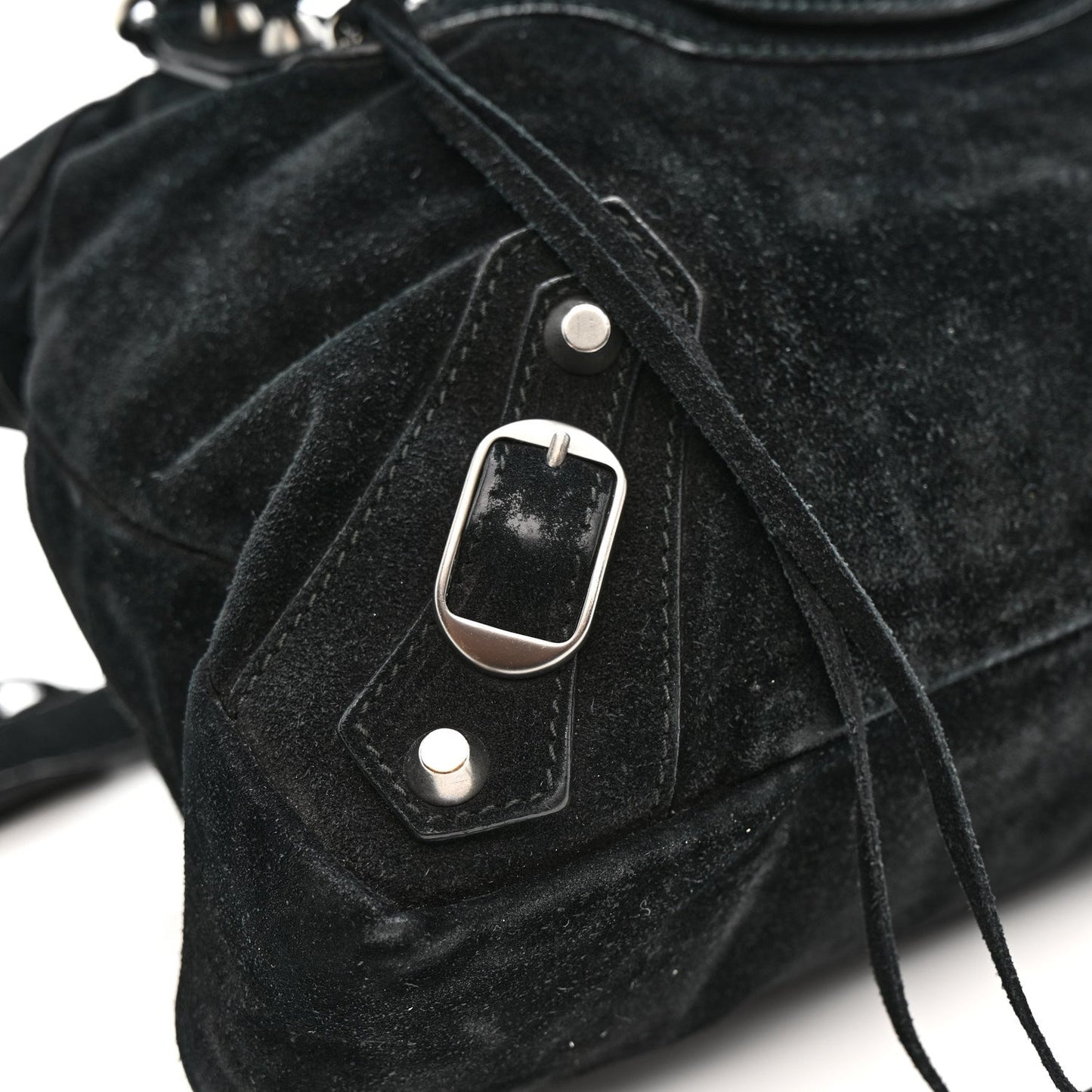 Baby Daim Suede Classic Hardware Town Black