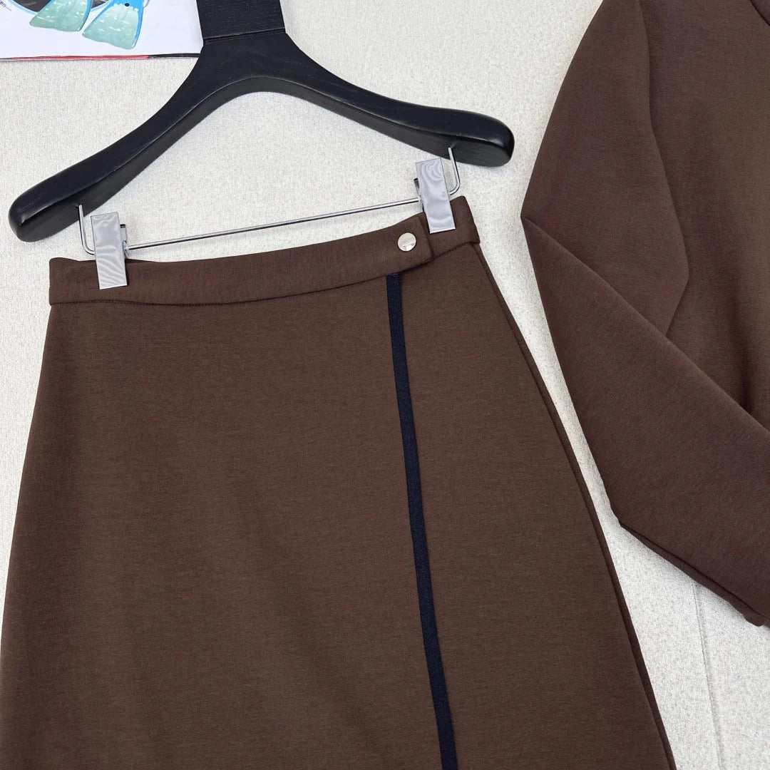 MIUMIU JACKET AND SKIRT SET STYLE 862