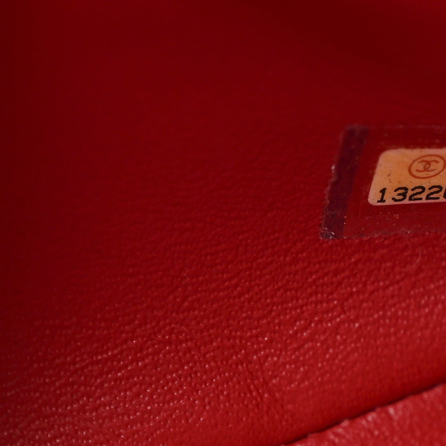 Caviar Quilted Jumbo Single Flap Red