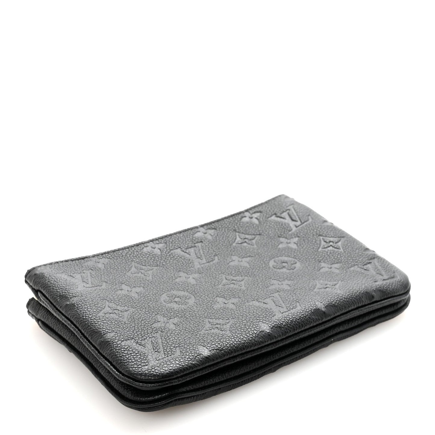 Empreinte Double Zip Pochette Black