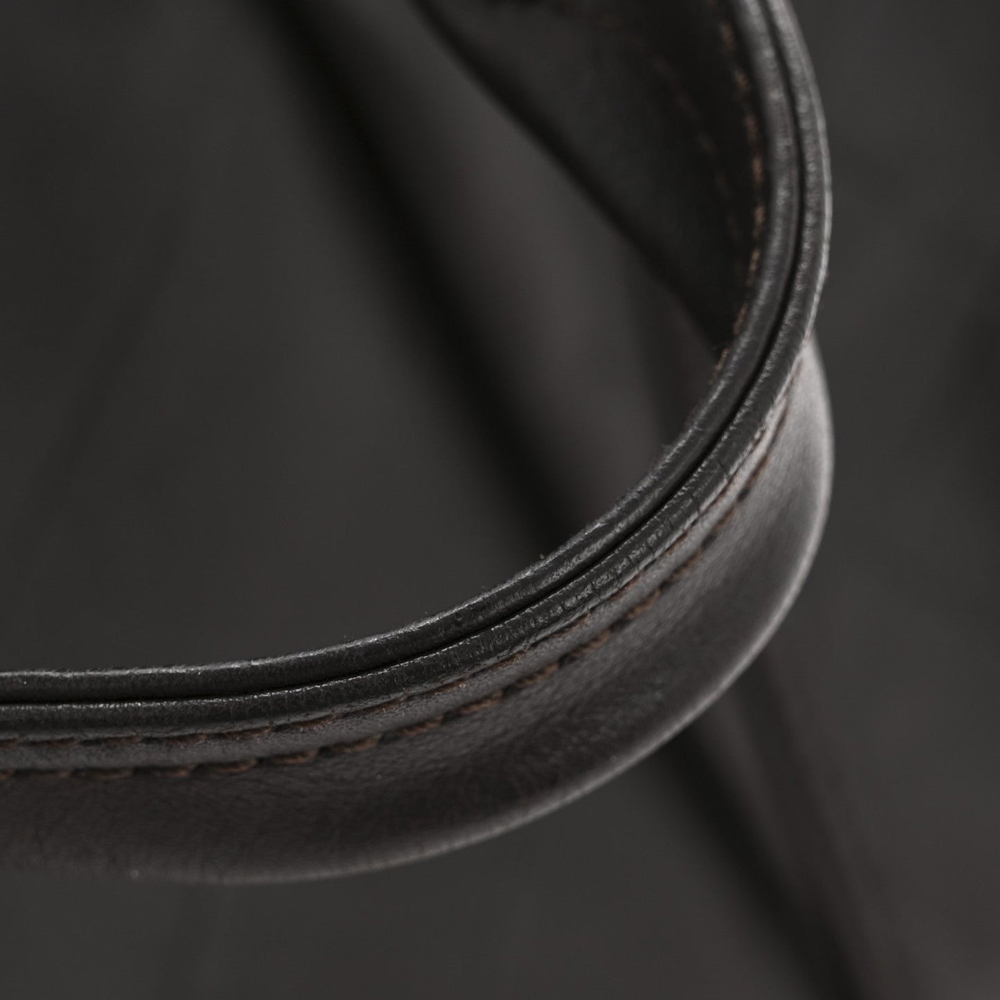 Calfskin Chevron CC All Day Long Boston Brown