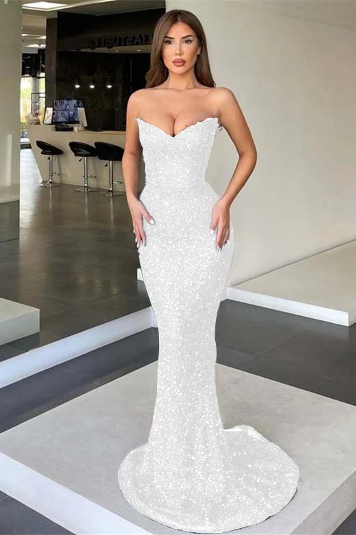 Sexy Long Sleeves Mermaid Prom Dress Black Online
