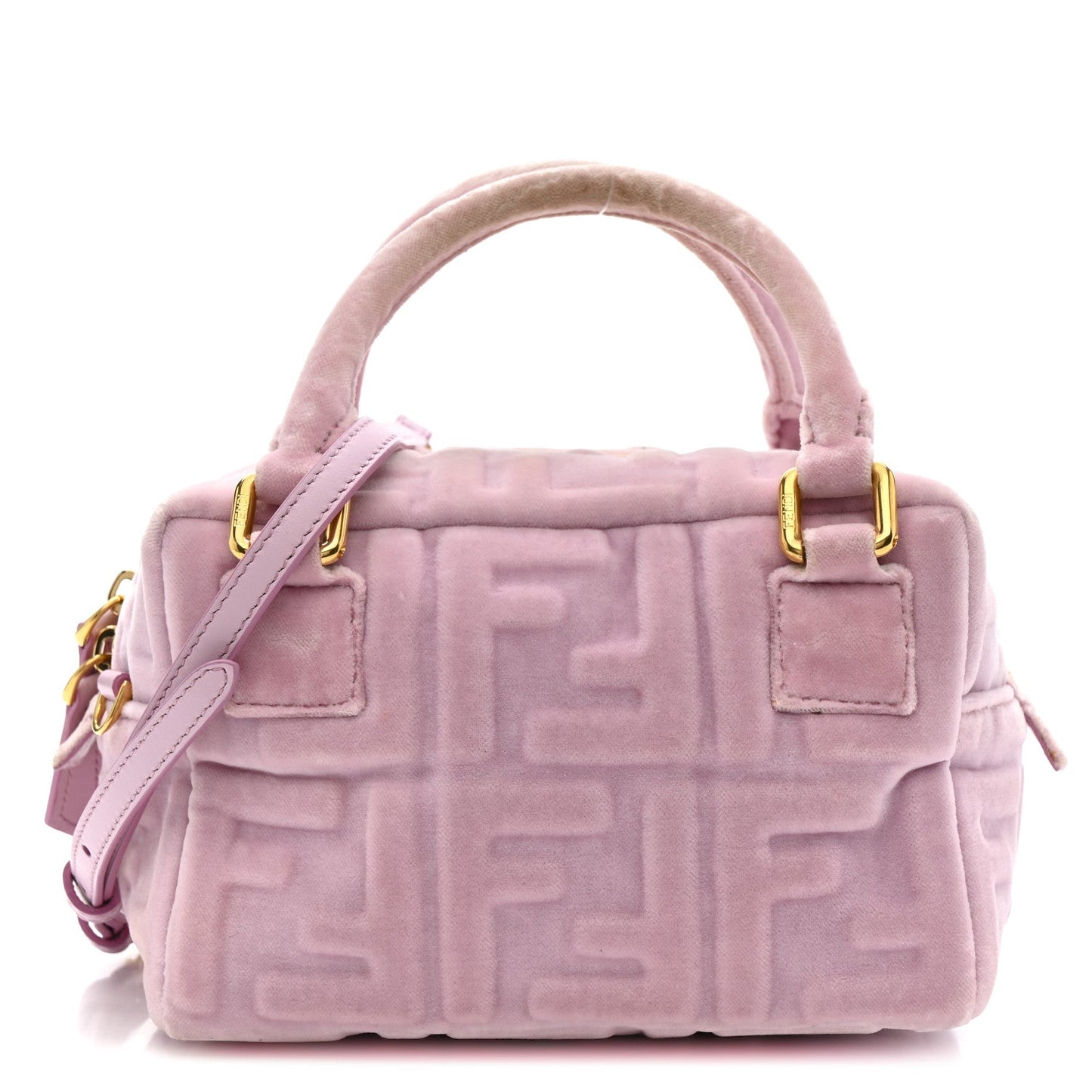 Velvet FF Embossed Mini Boston Box Rose Confetto