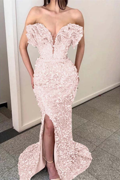 Gold Sequins Mermaid Evening Dress Sleeveless