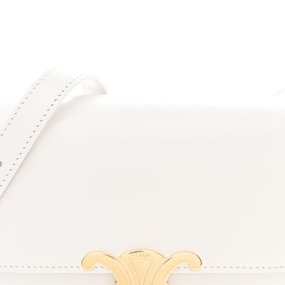 Shiny Calfskin Teen Triomphe White