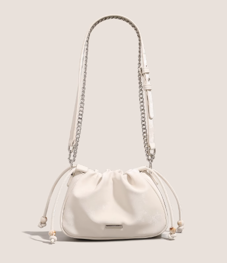 baguette underarm bag white niche shoulder crescent bag HZ1024