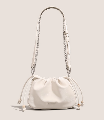 baguette underarm bag white niche shoulder crescent bag HZ1024