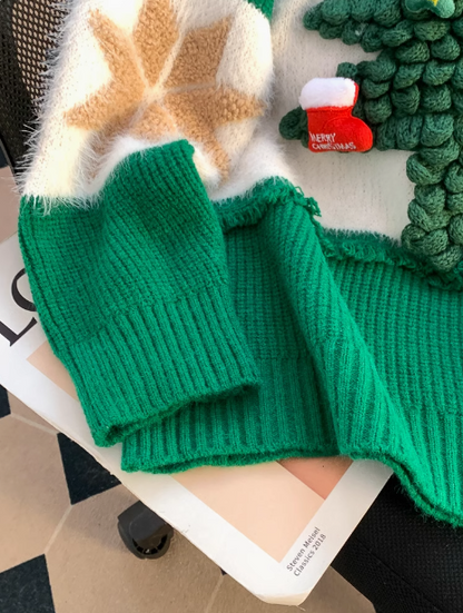 Christmas themed pullover sweater HZ1024