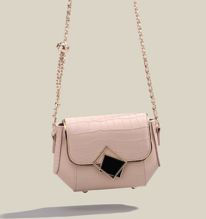 design pink chain crossbody bag HZ1024