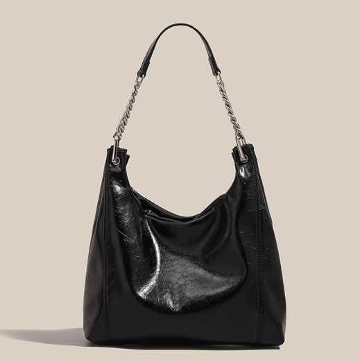 Retro large capacity commuter tote bag shoulder bag ED0209